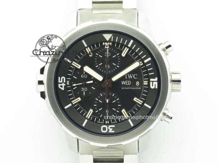 MIROTIME 0301 Big Pilot Top Gun Miramar PVD Plated Titanium on Green Nylon Strap A23J Refined 7398